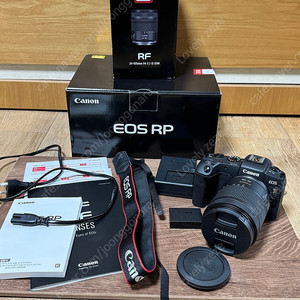 캐논 EOS RP본체 12-105mm 렌즈 포함