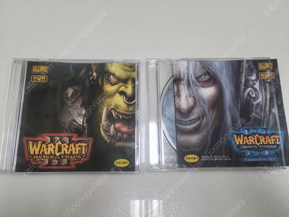 스타크래프트 2장, 워크래프트 2장 CD 영구소장~~ 이미지