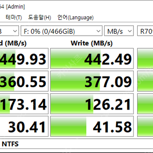 HP x911s 512GB USB 메모리 TLC 버전 판매합니다.