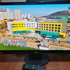 LG 27인치 티비 FHD LED IPS 광시야각 모니터 TV 리모콘 새HDMI케이블 55000