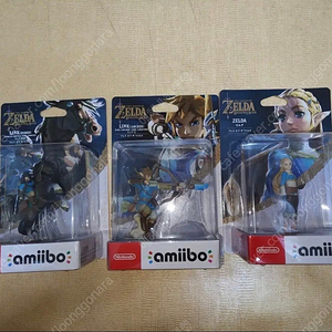 닌텐도 스위치 젤다의 전설 브레스 오브 더 와일드 & 티어스 오브 더 킹덤 아미보 amiibo 12종 일괄판매