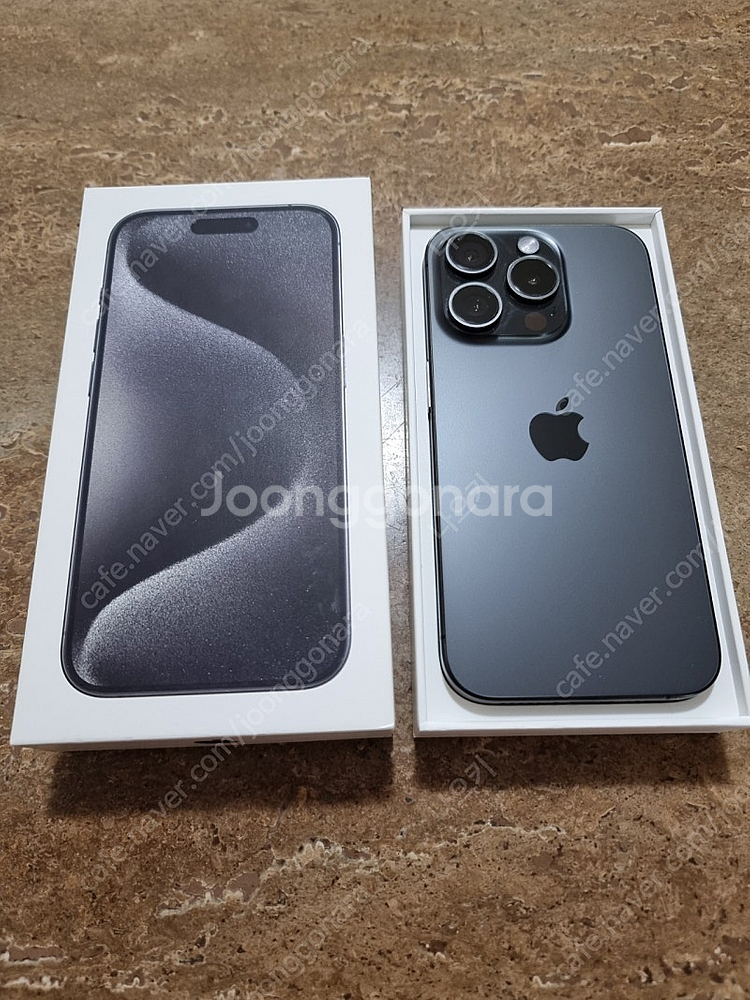 아이폰15 프로 256GB 블랙--0