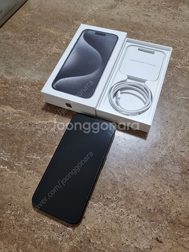아이폰15 프로 256GB 블랙--1