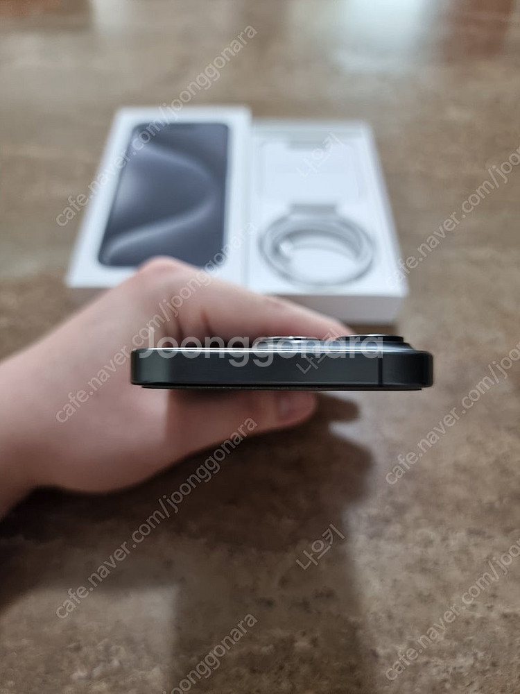 아이폰15 프로 256GB 블랙--6