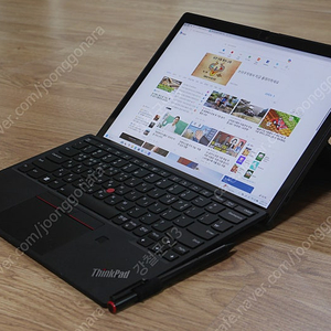 [타블렛 노트북] ThinkPad, X12 Detachable. LTE 가능,