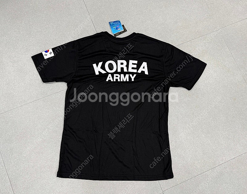 쿨론 반팔 티셔츠(100) 검정--3