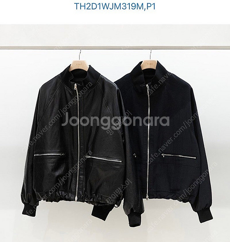 타임옴므 23ss 크링클 자켓--0