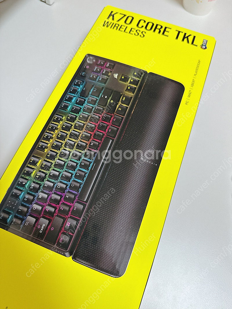 커세어 k70 RGB core tkl 판매합니다.--0