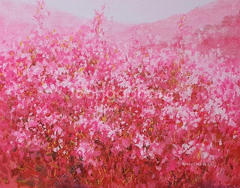 봄풍경 유화그림(3F)- 박승태 작가 작품--0