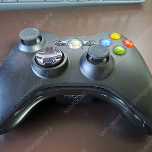 [부산][GS25택배] XBOX360 정품 무선 컨트롤러 블랙 팔아요