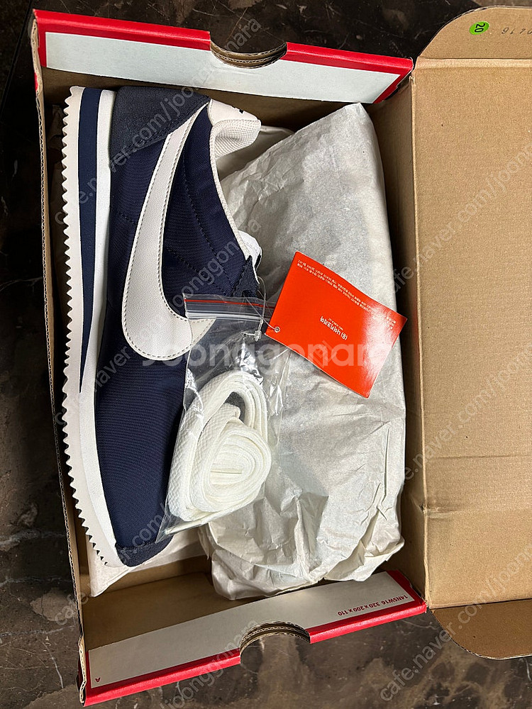 나이키 코르테즈 나일론 네이비 265 새제품--3