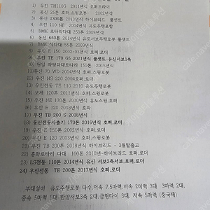 중고사출기 우진