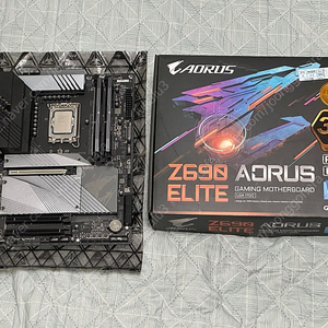 [무상남아있음] 12900KF Z690 Aorus elite ddr5 32gb 커세어 램