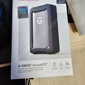 [미개봉]샌디스크 프로페셔널 G-DRIVE ArmorATD 5TB HDD