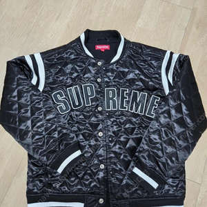 슈프림 17SS varsity jacket