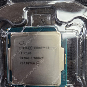 (택포) 인텔 i3-6100 CPU 중고