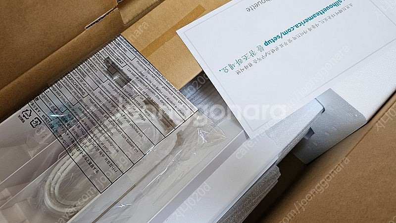 실루엣카메오4 pro 개봉만 한 새제품--3