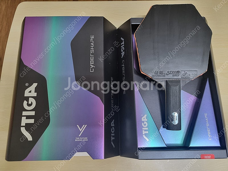 스티가 사이버쉐이프 카본 탁구 라켓--0