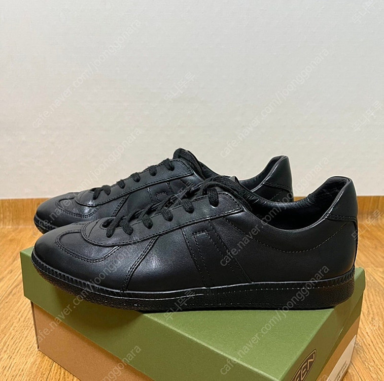 더블더블유 가죽 레더 독일군 265사이즈 SOLDIER_BLACK 신발--1