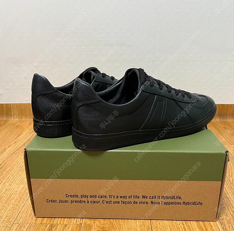 더블더블유 가죽 레더 독일군 265사이즈 SOLDIER_BLACK 신발--3