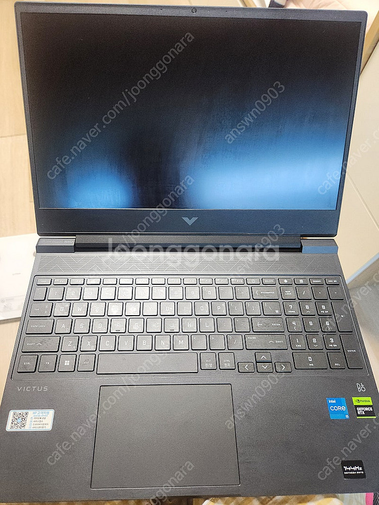 HP victus 게이밍노트북 코어i5/512GB/16...--3
