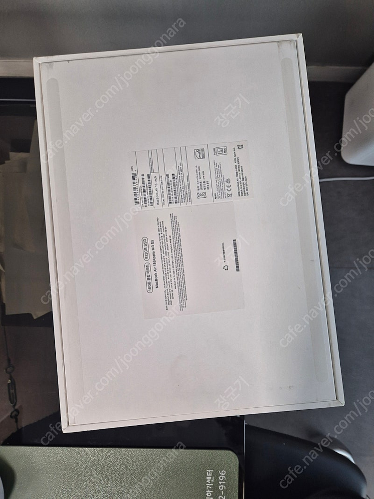 맥북에어 m3 15인치 스타라이트 512G 16ram 팝니다--5