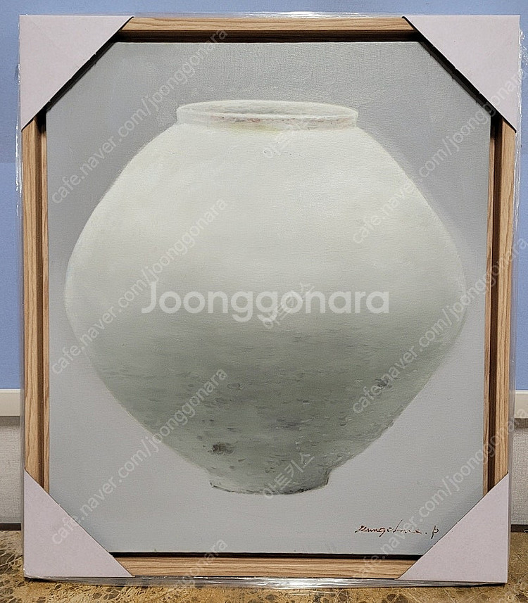 인기작가 박광출 유화 그림액자--0
