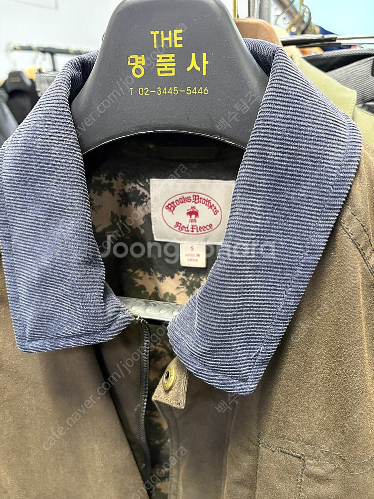 브룩스브라더스 왁스자켓 판매합니다.--2
