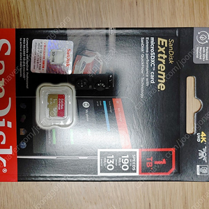 Sandisk extream 1TB SDcard