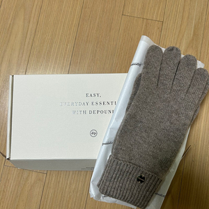 드파운드 장갑 wool knit gloves - oatmeal