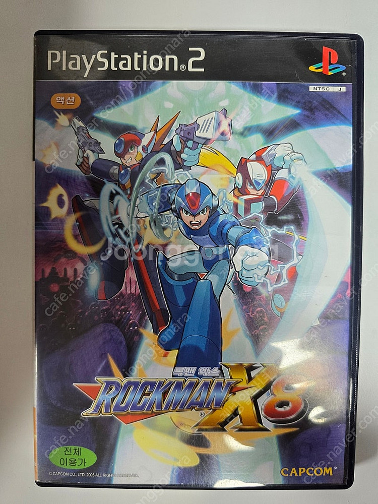 (PS2 레어) 록맨 X8 판매--0