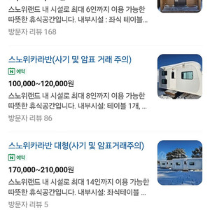 스노위 카라반, 카바나