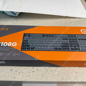 앱코 기계식키보드(CX108G PBT 갈축)