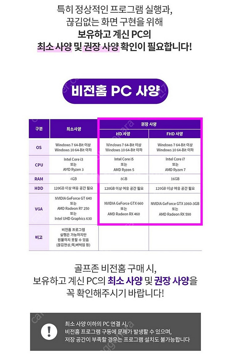 [골프존정품]골프존 비전홈(VISION HOME)--2