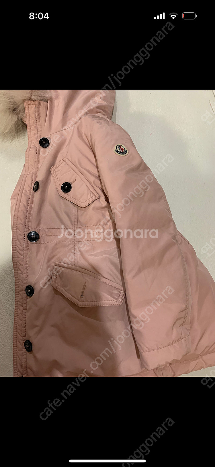 몽클레어 패딩 여아 예뻐요 :) 6A--4