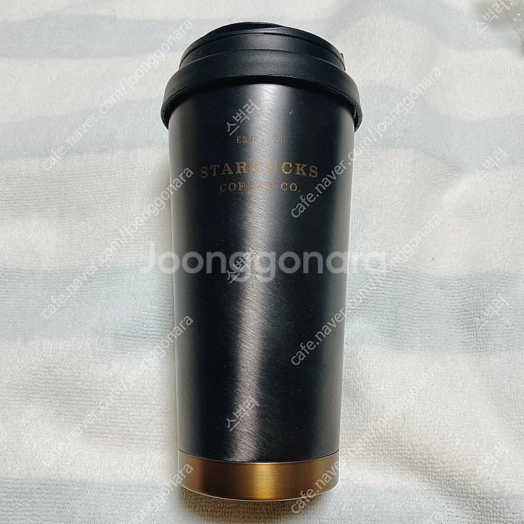 스타벅스 엘마 블랙 실버 헤리티지 텀블러 473ml 정...--0