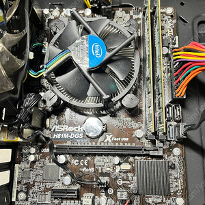 Xeon e3 1230 v3 + asrock h81m-dgs + 8기가 메모리 (택포)