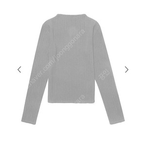 [새상품] le17 르17 FIA PLEATS LONG SLEEVE TOP (그레이/36) Le17Septembre