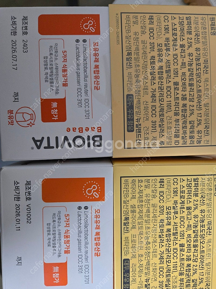 비오비타 배배 120포--0