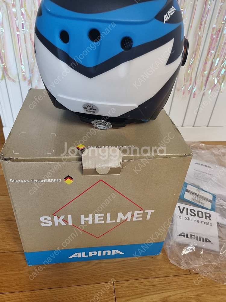 독일 Alpina 바이저 스키헬멧--3
