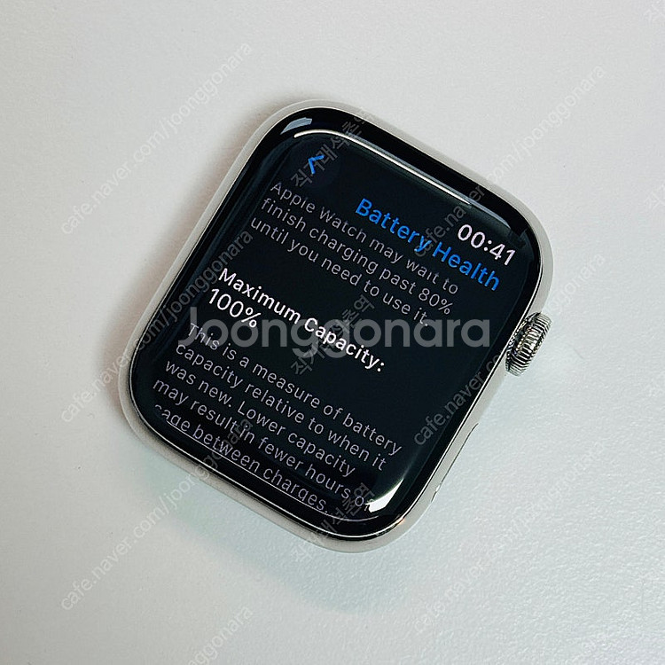 애플워치 에르메스 7, 45mm 스테인리스 스틸(셀룰러...--8