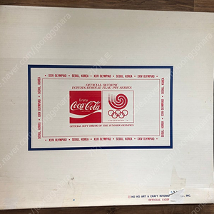 1988 서울올림픽 호돌이 코카콜라 뱃지 olympic coca cola