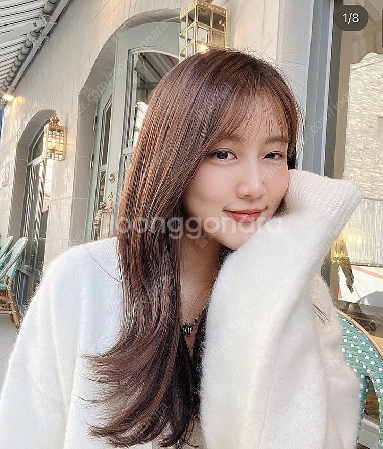 하엄지 루흐 베어가디건 모헤어가디건--3