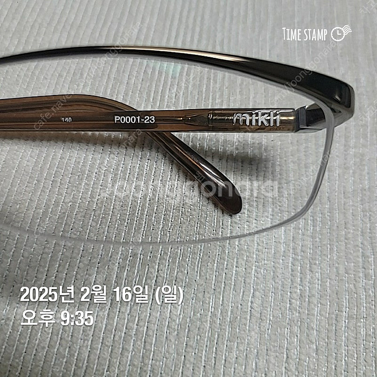 알랭Mikli STARCK 반무테 안경 판매--1