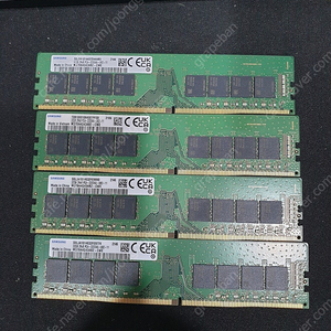 삼성 데스크탑용 DDR432G 3200 (4개) (택포가격)팝니다