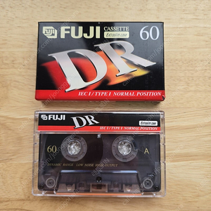 카세트 공테이프 녹음테이프 후지FUJI DR 60분용 (미개봉)