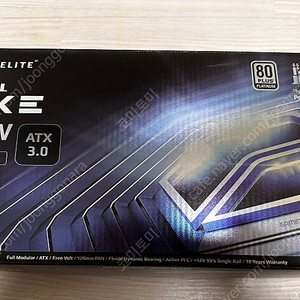 맥스엘리트 MAXWELL DUKE 1300W 80PLUS PLATINUM 풀 모듈러 ATX3.0 블랙