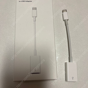 애플 usb-c to usb 어댑터