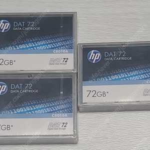 HP C8010A 72GB DAT 72 Data Cartridge 데이터 카트리지(미개봉)