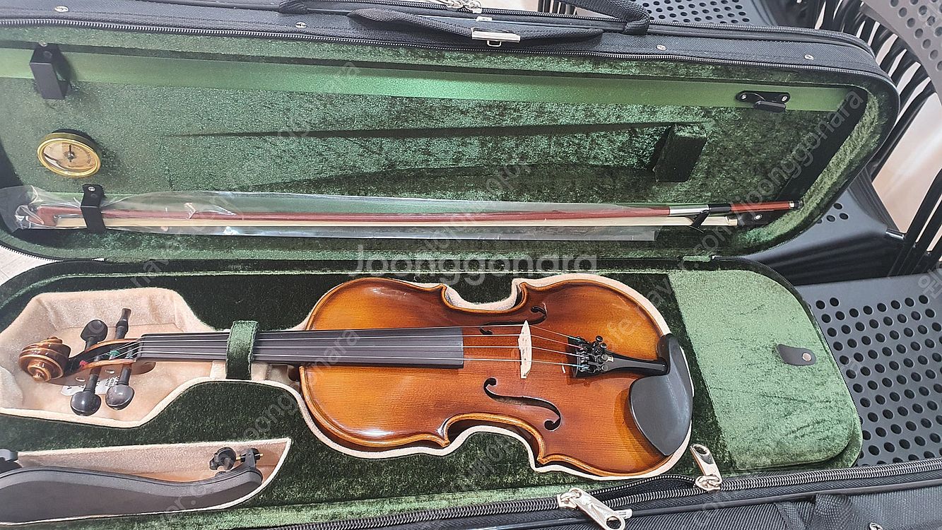 국산 효정 바이올린 HV-350 사용 안 한 신품--4